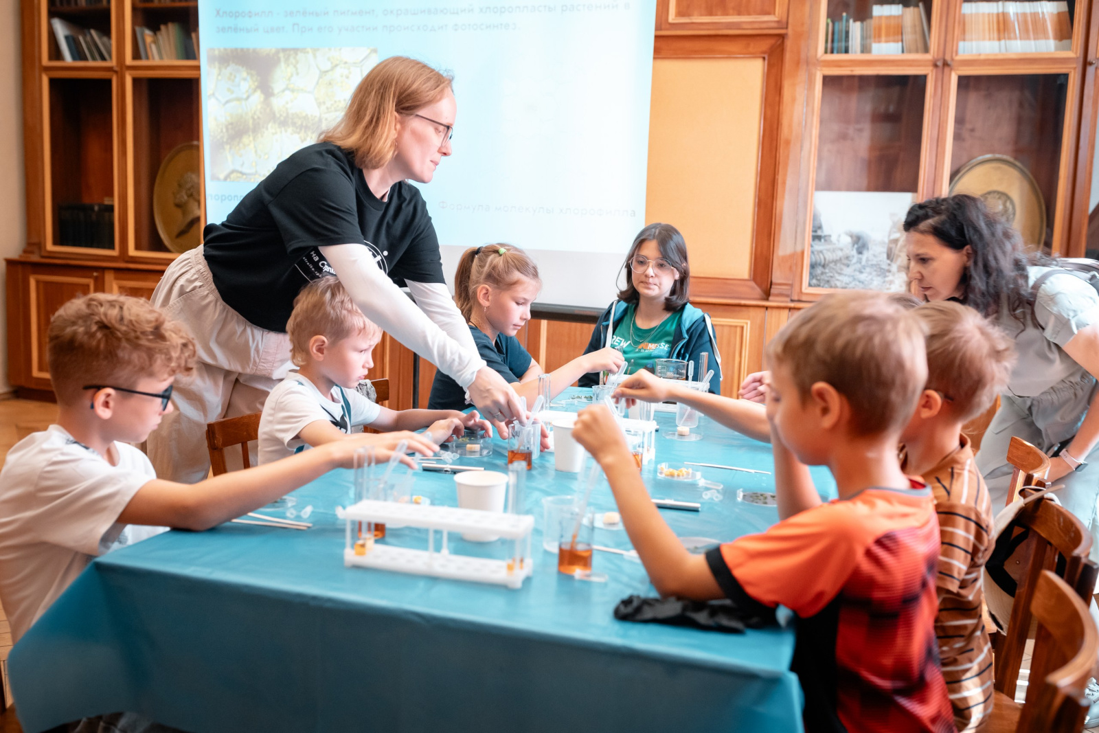Лаборатория «Внутренний мир растений». Фотоотчет. ЦМП им. В.В. Докучаева