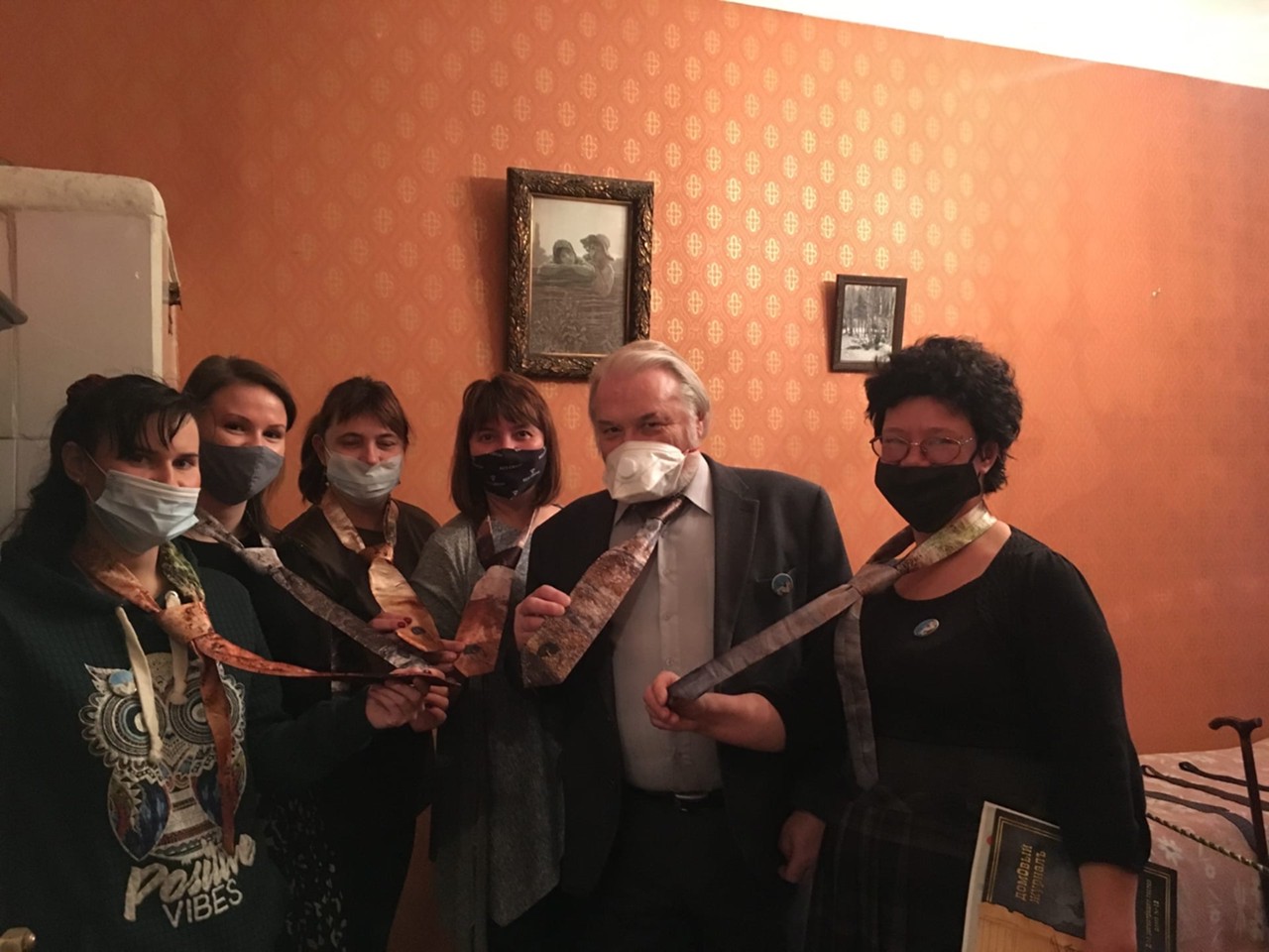 Сотрудники ЦМП в Музей-квартире М.М. Зощенко. ЦМП им. В.В. Докучаева